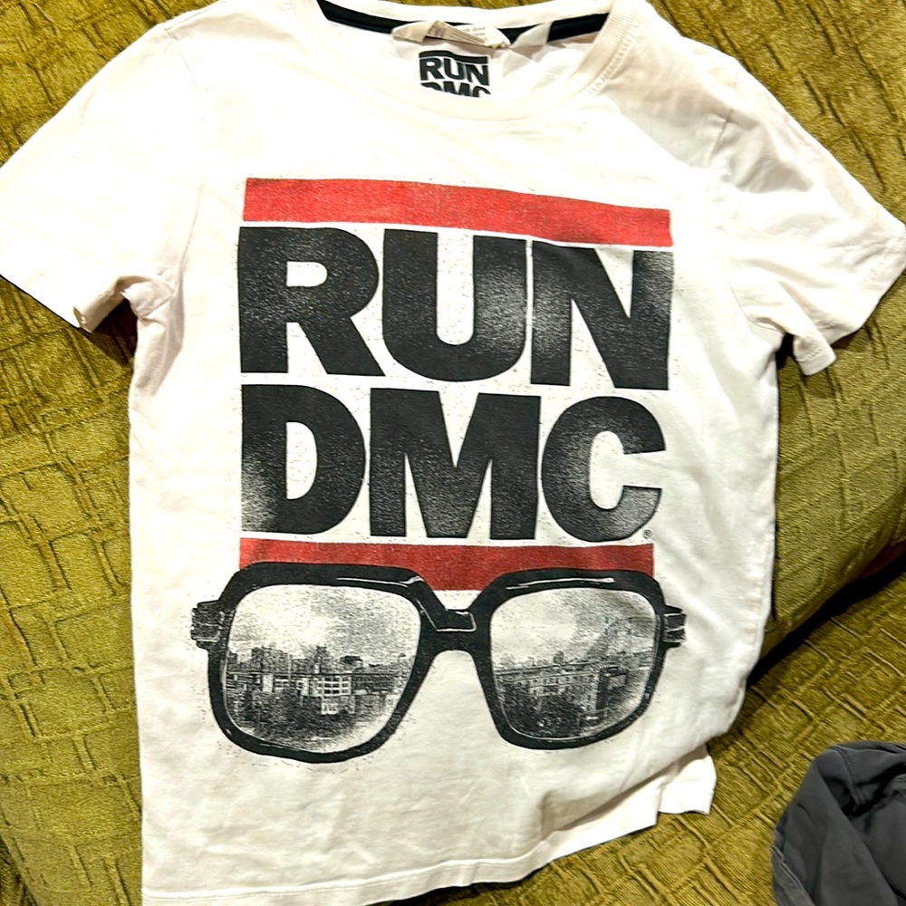 Run DMC kids tee shirt 6-8Y